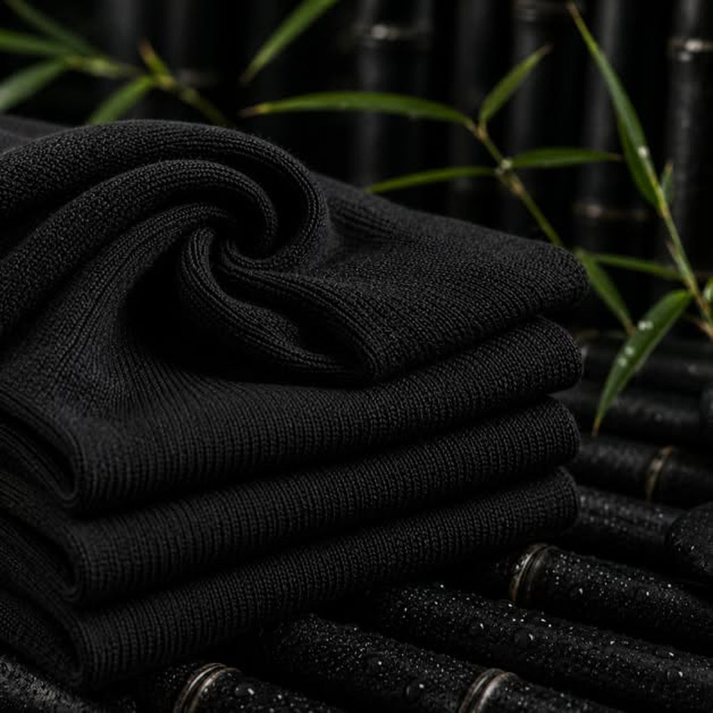 Close-up of soft breathable TrueFit sock fabric
