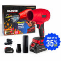 Bullseye Blower cordless blower kit with 20V battery, charger and nozzles