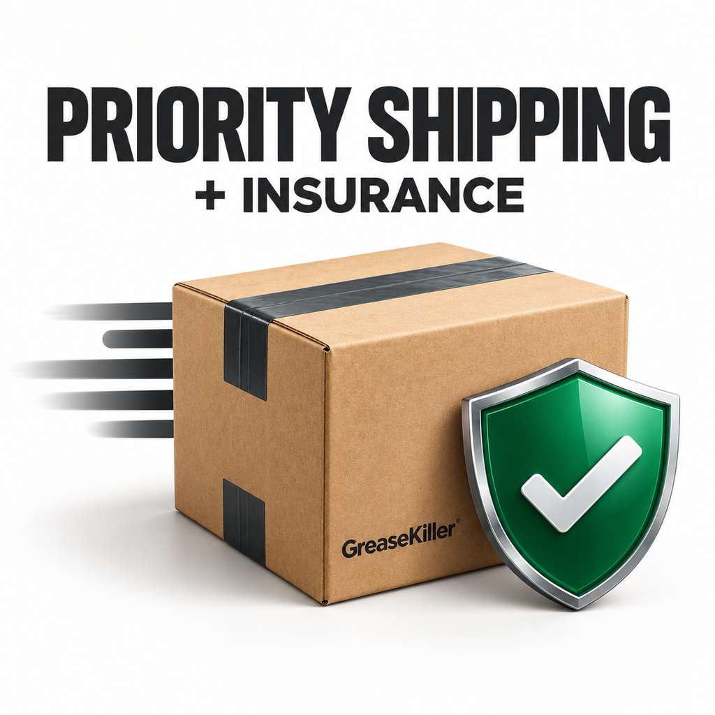 Priority Shipping + Insurance