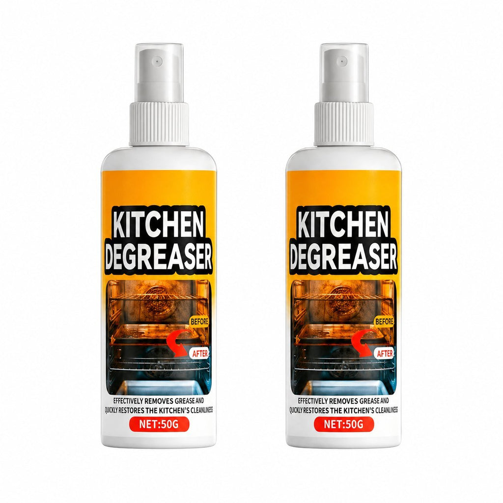 GreaseKiller Spray 2 Pack — heavy-duty kitchen degreaser bottles