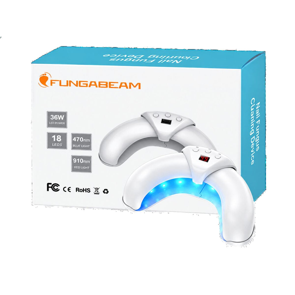 FungaBeam retail box: 36W, 18 LEDs, 470nm blue and 910nm red light