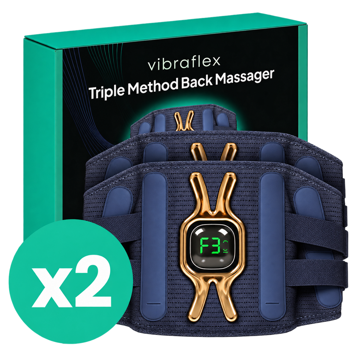 Vibraflex 2 massagers bundle